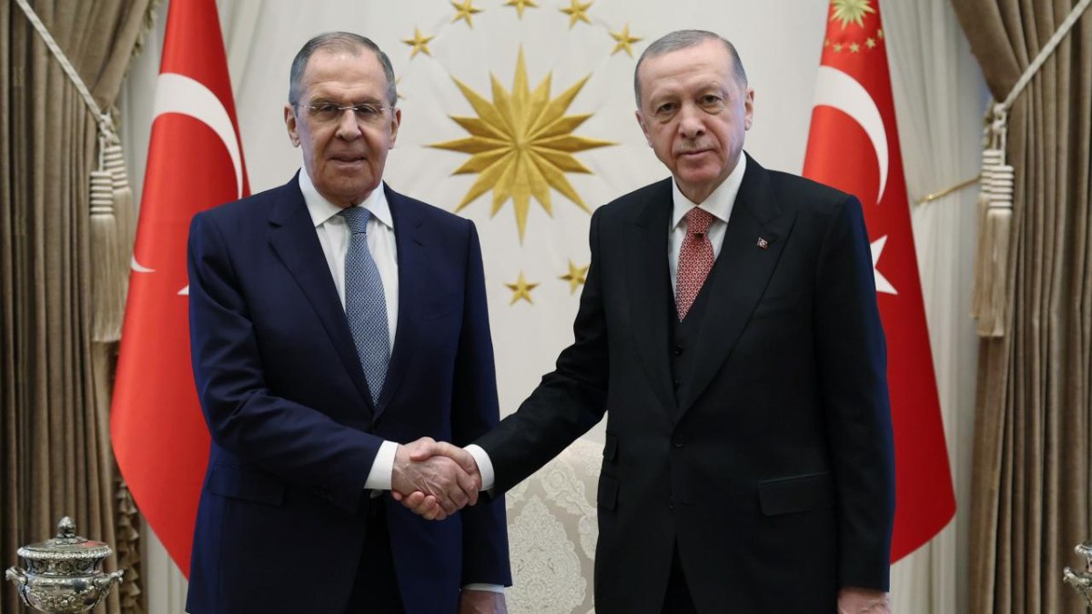 Cumhurbaşkanı Erdoğan, Rusya Dışişleri Bakanı’nı Lavrov’u kabul edecek