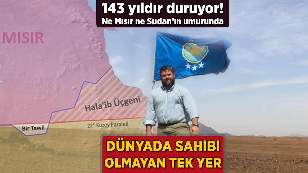Dünyada sahibi olmayan tek yer! 143 yıldır duruyor, ne Mısır ne Sudan’ın umurunda