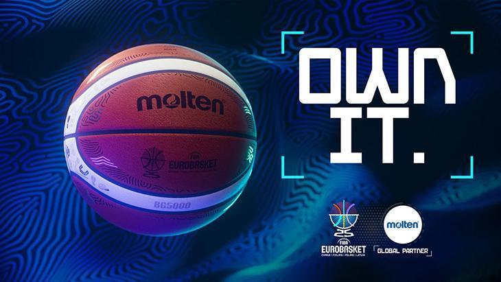 FIBA, EuroBasket’te kullanılacak topu tanıttı!
