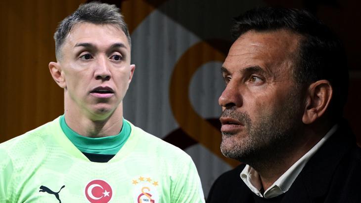 Galatasaray’da Okan Buruk’tan Fernando Muslera kararı! Icardi tribünde