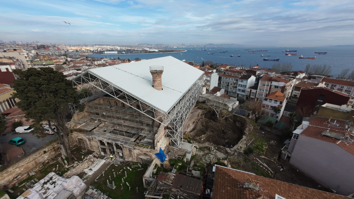 İstanbul’da İmrahor İlyas Bey Camii aslına uygun olarak ihya ediliyor
