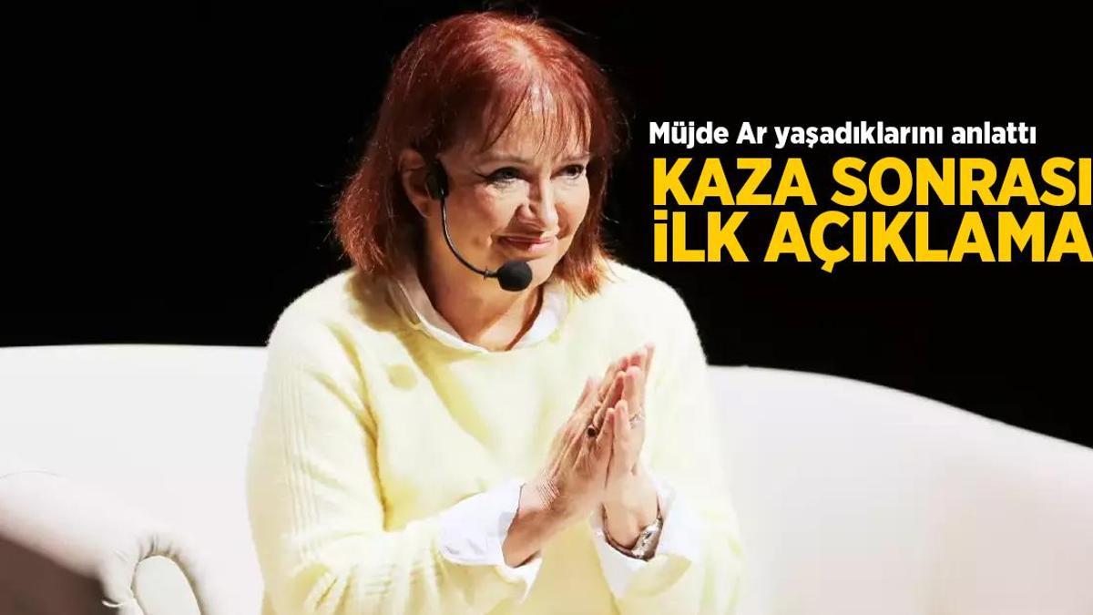 Kaza sonrası Müjde Ar’dan ilk açıklama! Yaşadığı şoku bu sözlerle anlattı