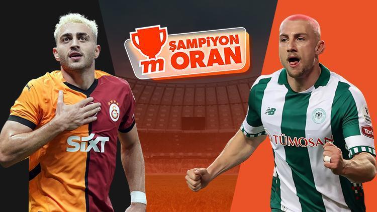 Kupada Galatasaray’ın evinde Konyaspor’u konuk edeceği maçın heyecanı Şampiyon Oranlar ile Misli’de