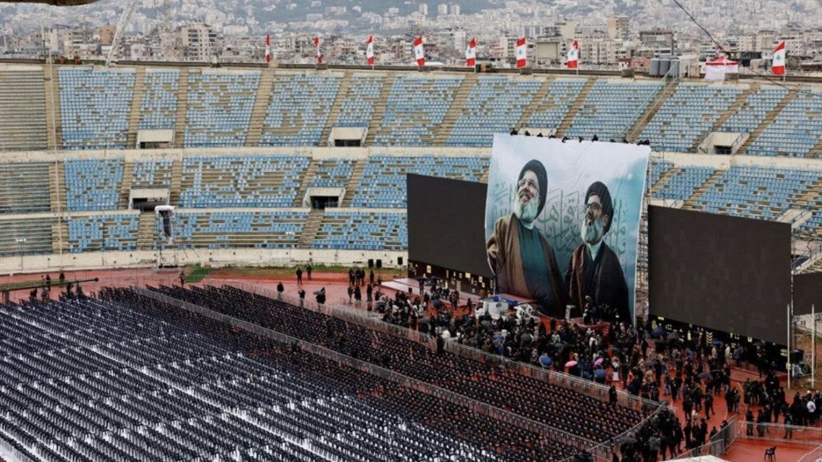 Lübnan’da tarihi tören: Nasrallah için bugün cenaze töreni düzenlenecek