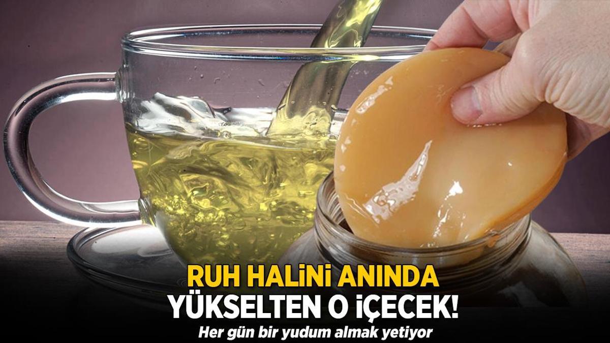 Modunuzu anında yükseltiyor! Her gün bir yudum almak yeterli, daha doğalı yok