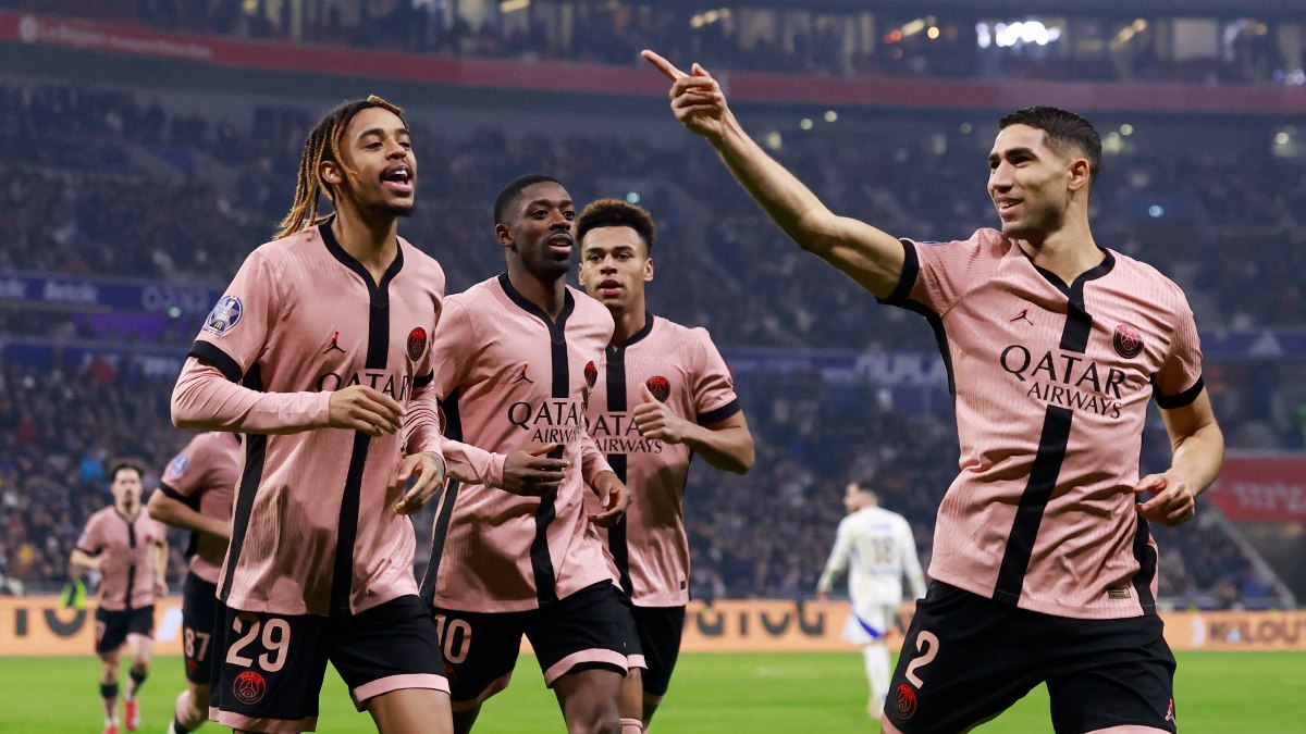 Paris St Germain, Olimpik Lyon’u mağlup etti