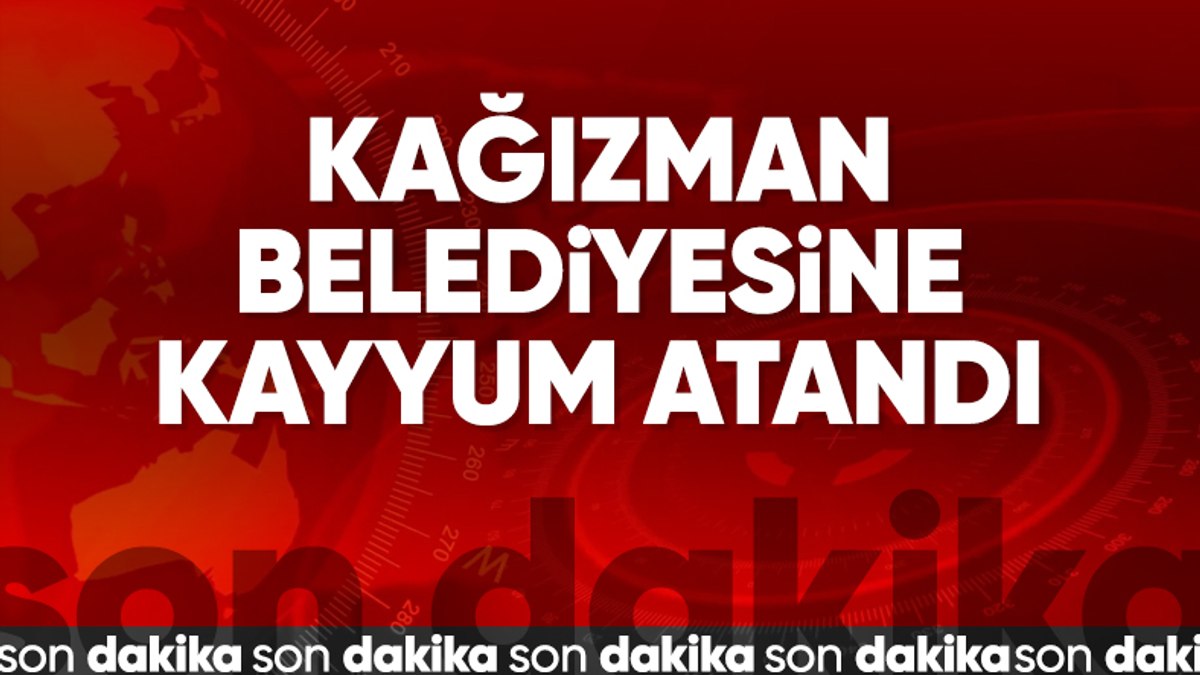 SON DAKİKA! Kağızman Belediyesine kayyum atandı
