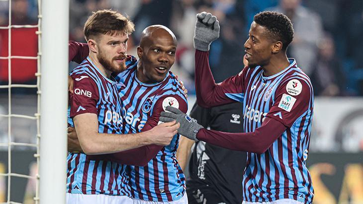Süper Lig’de evinin efendisi Trabzonspor!