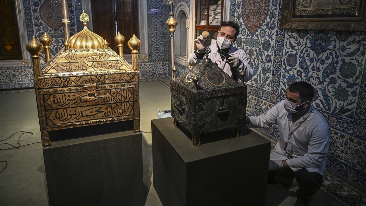 Topkapı’da Mukaddes Emanetler Dairesi, Ramazan’a hazır