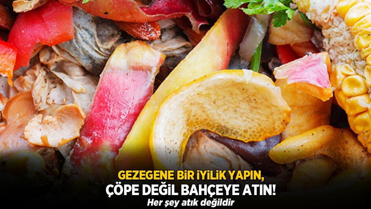 Toprağa bir iyilik yapın, çöp yerine bahçeye atın! Kabukları adeta coşturacak