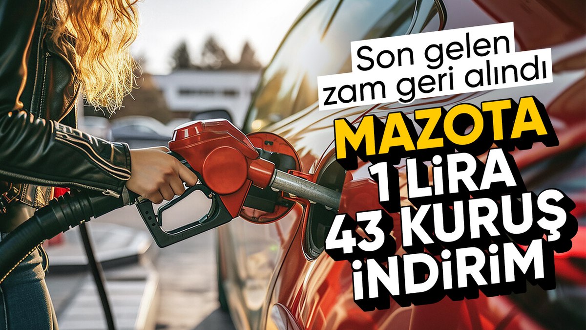 Araç sahipleri bu habere sevinecek: Motorine indirim geliyor