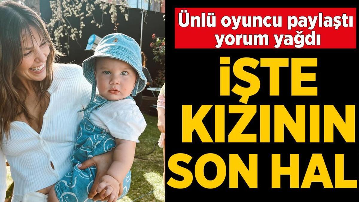 Aslı Enver minik kızı Elay’la eğlenceli anlarını paylaştı!