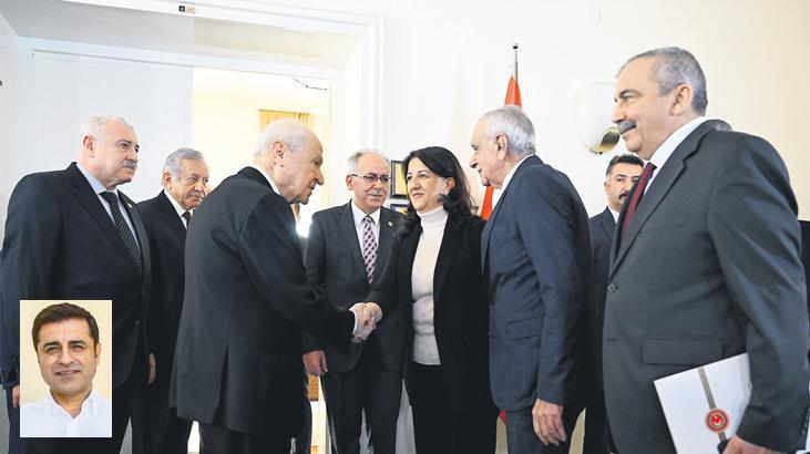 Bahçeli’den Demirtaş’a telefon