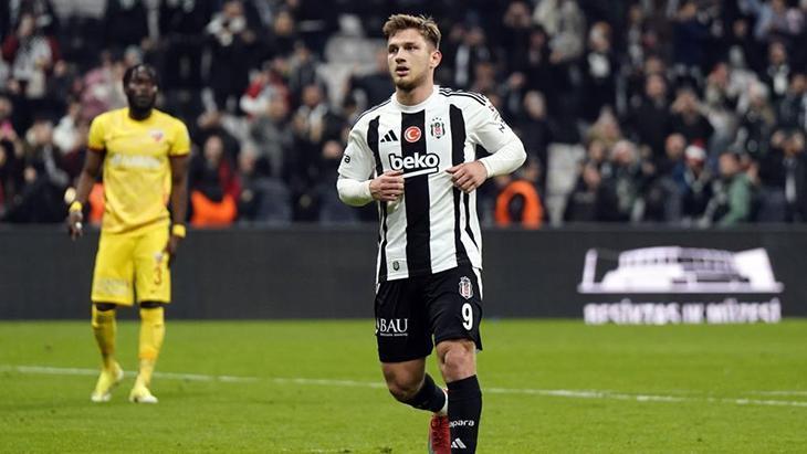 Beşiktaş’ta Semih Kılıçsoy’dan Süper Lig’de 3’üncü gol!
