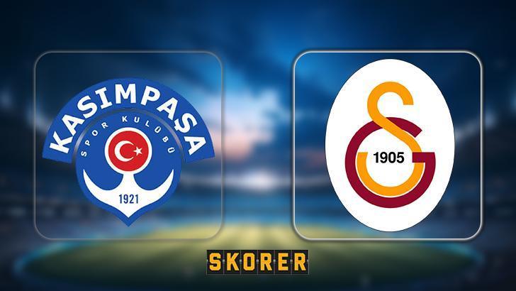 CANLI | Kasımpaşa – Galatasaray maçı ne zaman, saat kaçta ve hangi kanalda?