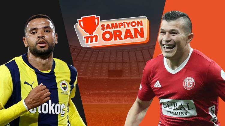 Fenerbahçe, Kadıköy’de Antalyaspor’u konuk ediyor! Kritik maçın heyecanı Şampiyon Oranlar ile Misli’de