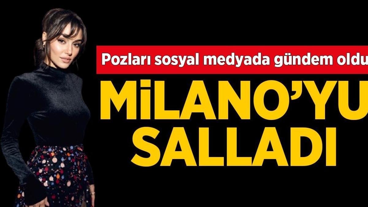 Milano’yu salladı! Hande Erçel ve Donatella Versace aynı karede