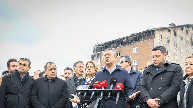 Özel, Kartalkaya’da anmaya katıldı: Hesap sormak zorundayız