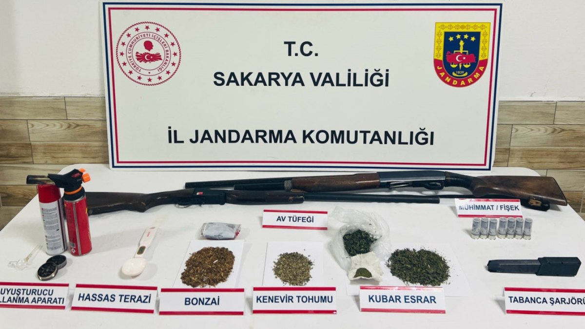 Sakarya’da uyuşturucu operasyonu: 2 tutuklama