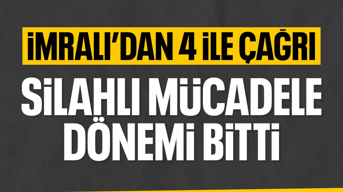 Terör örgütü PKK’nın silahlı mücadele dönemi bitti
